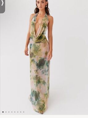 Peppermayo | Dresses | Peppermayo Songbird Maxi Dress Blue Black Floral |  Poshmark